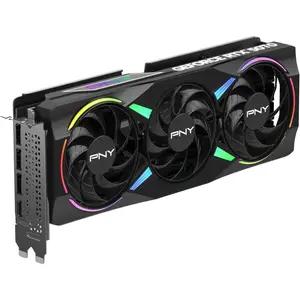 PNY GeForce RTX 5070 12GB ARGB EPIC-X RGB Overclocked Triple Fan Graphics Card, 12GB GDDR7, 192-bit, Boost Speed: 2685 MHz, SFF-Ready, PCIe 5.0, 2.4-Slot, NVIDIA Blackwell Architecture, DLSS 5
