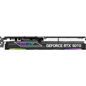 PNY GeForce RTX 5070 12GB ARGB EPIC-X RGB Overclocked Triple Fan Graphics Card, 12GB GDDR7, 192-bit, Boost Speed: 2685 MHz, SFF-Ready, PCIe 5.0, 2.4-Slot, NVIDIA Blackwell Architecture, DLSS 5