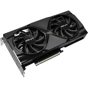 PNY NVIDIA GeForce RTX™ 5060 Ti 8GB OC Dual-Fan Graphics Card, 8GB GDDR7, 128-bit, SFF-Ready, PCIe 5.0, HDMI®/DP 2.1, 2-Slot - Black