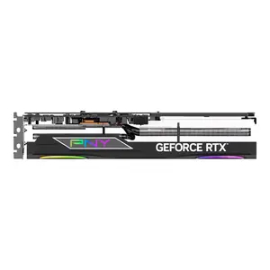 PNY GeForce RTX 5070 Ti ARGB EPIC-X RGB Overclocked Triple Fan Graphics Card, 16GB GDDR7, 256-bit, Boost Speed: 2640 MHz, PCIe 5.0, HDMI/DP 2.1, NVIDIA Blackwell Architecture, DLSS 5