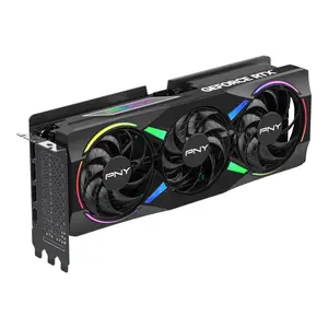 PNY GeForce RTX 5070 Ti ARGB EPIC-X RGB Overclocked Triple Fan Graphics Card, 16GB GDDR7, 256-bit, Boost Speed: 2640 MHz, PCIe 5.0, HDMI/DP 2.1, NVIDIA Blackwell Architecture, DLSS 5