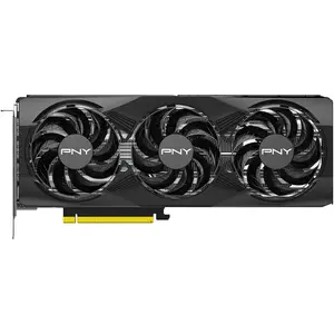 PNY GeForce RTX 5070 Overclocked Triple Fan Graphics Card, 12GB GDDR7, 192-bit, Boost Speed: 2587 MHz, SFF-Ready, PCIe® 5.0, 2.4-Slot, NVIDIA Blackwell Architecture, DLSS 5