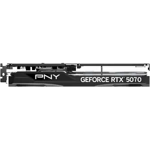 PNY GeForce RTX 5070 Overclocked Triple Fan Graphics Card, 12GB GDDR7, 192-bit, Boost Speed: 2587 MHz, SFF-Ready, PCIe® 5.0, 2.4-Slot, NVIDIA Blackwell Architecture, DLSS 5