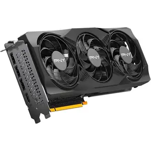 PNY GeForce RTX 5070 Overclocked Triple Fan Graphics Card, 12GB GDDR7, 192-bit, Boost Speed: 2587 MHz, SFF-Ready, PCIe® 5.0, 2.4-Slot, NVIDIA Blackwell Architecture, DLSS 5