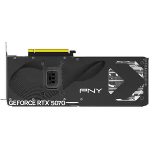 PNY GeForce RTX 5070 Overclocked Triple Fan Graphics Card, 12GB GDDR7, 192-bit, Boost Speed: 2587 MHz, SFF-Ready, PCIe® 5.0, 2.4-Slot, NVIDIA Blackwell Architecture, DLSS 5