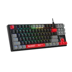 Bloody S310N RGB BLMS Mechanical Gaming Keyboard - BLMS Red Plus Switch - Energy Red