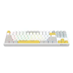 Bloody S87 RGB Mechanical Switch Hot Swappable Gaming Keyboard - Energy White