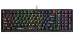 Bloody S98 BLMS Red Switch Mechanical RGB Gaming Keyboard - Black