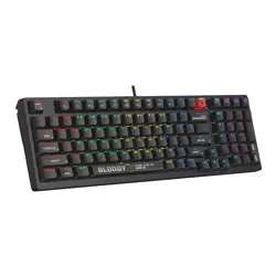 Bloody S98 BLMS Red Switch Mechanical RGB Gaming Keyboard - Black