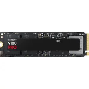 Samsung 9100 PRO 1TB M.2 2280 NVMe PCle 5.0x4 Solid State Drive, Up to 14,700MB/s Read, Designed for Professionals and Gamers, Compatible with PC and PlayStation 5