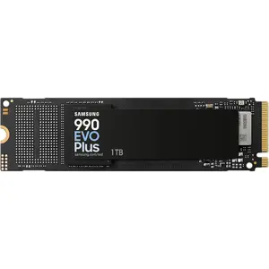 Samsung 990 EVO Plus 1TB PCIe 4.0 NVMe M.2 SSD, 7,150MB/s Read, 6,300MB/s Write, Power Efficient