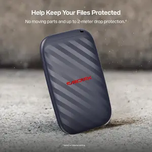 SanDisk E10 1TB USB-C Portable SSD, USB 3.2 Gen 2, Up to 600MB/s