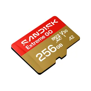 SanDisk Extreme Go microSDXC UHS-I 256GB Memory Card | 5K & 4K UHD Video, ~240MB/s Read, ~160MB/s Write, A2, U3, V30