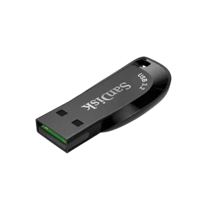 SanDisk Ultra Shift 128GB USB 3.2 Gen 1 Flash Drive - Black