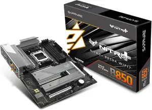 Sapphire NITRO+ B850A WiFi 7 AMD B850 Socket AM5 ATX Motherboard