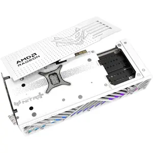 Sapphire NITRO+ AMD Radeon™ RX 9070 XT OC PhantomLink Polar Edition Graphics Card with 16GB memory, ARGB Light Bar, PhantomLink (GC-HPWR / BTF) Power Connector