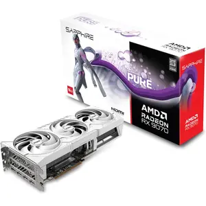 Sapphire Pure AMD Radeon™ RX 9070 Gaming OC Graphics Card with 16GB GDDR6, AMD RDNA 4