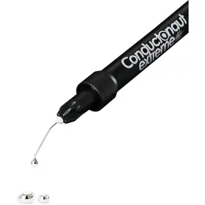 Thermal Grizzly Conductonaut Extreme Liquid Metal Thermal Paste, 1 Gram - Ultra High Performance Liquid Metal Compound For Maximum Thermal Conductivity while Overclocking