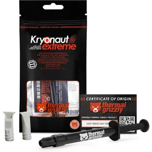 Thermal Grizzly Kryonaut Extreme Thermal Paste, 2 Grams | Thermal Paste Extremely High Performance Thermal Compound for Demanding Applications and Overclocking