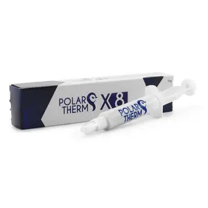 Thermal Grizzly Polartherm X-8 Thermal Paste, 10g, High Thermal Conductivity, High Durability, Easy Application