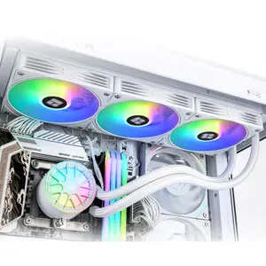 Thermalright Aqua Elite 360 ARGB V6 ARGB AIO 360mm Liquid CPU Cooler - White