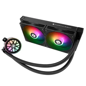 Thermalright Aqua Elite 240 V6 ARGB AIO 240mm Liquid CPU Cooler - Black