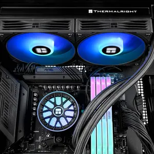 Thermalright Aqua Elite 240 V6 ARGB AIO 240mm Liquid CPU Cooler - Black
