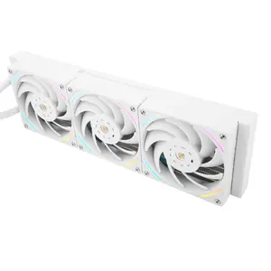 Thermalright Elite Vision 360 ARGB AIO 360mm Liquid CPU Cooler, 2.73-Inch IPS LCD Screen with 320x320 Resolution - White