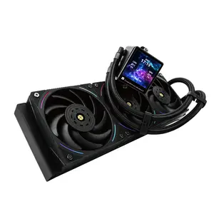 Thermalright Frozen Vision 360 ARGB V2 AIO 360mm Liquid CPU Cooler, 2.88-inch IPS LCD Screen - Black