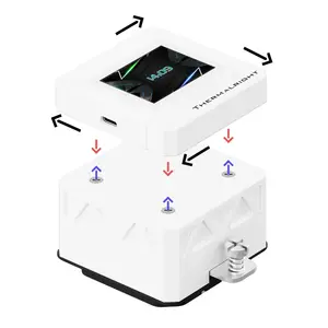 Thermalright Frozen Warframe 360 SE ARGB V2 AIO 360mm Liquid CPU Cooler, 2-inch IPS LCD Screen - White