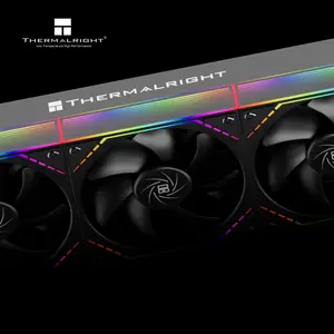 Thermalright Peerless Vision 360 ARGB AIO 360mm Liquid CPU Cooler, 3.95’’IPS LCD Screen with 480x480 Resolution - Black