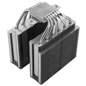 Thermalright Royal Pretor 130 CPU Air Cooler, Dual Towers, 6x Heatpipes, Dual PWM Fans - Black