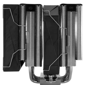 Thermalright Royal Pretor 130 CPU Air Cooler, Dual Towers, 6x Heatpipes, Dual PWM Fans - Black