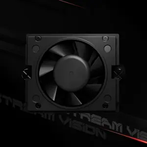 Thermalright Stream Vision 360 AIO 360mm Liquid CPU Cooler, 3.5’’ Square Full Color LCD Display, Magnetic Suction High-Performance Pump