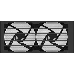 Thermaltake LA240-S ARGB Sync AIO Liquid Cooler, 2.4” Segment LCD Display, Daisy-Chain Design - Black