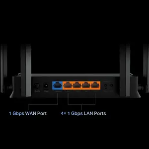 TP-Link Archer BE220 BE3600 Dual-Band Wi-Fi 7 Router | Maximized Coverage, EasyMesh