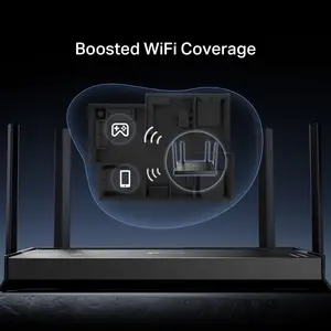 TP-Link Archer BE220 BE3600 Dual-Band Wi-Fi 7 Router | Maximized Coverage, EasyMesh