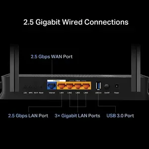 TP-Link Archer BE230 BE3600 Dual-Band Wi-Fi 7 Router | 2.5 Multi-Gig Connectivity