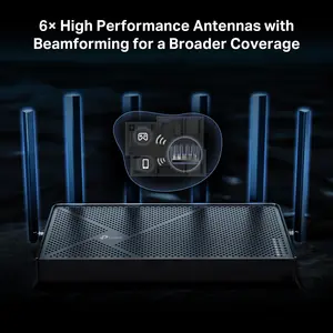 TP-Link Archer BE400 BE6500 Dual-Band Wi-Fi 7 Router | Wi-Fi 7 Multi-Link Operation