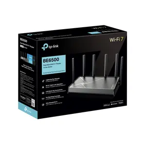 TP-Link Archer BE400 BE6500 Dual-Band Wi-Fi 7 Router | Wi-Fi 7 Multi-Link Operation