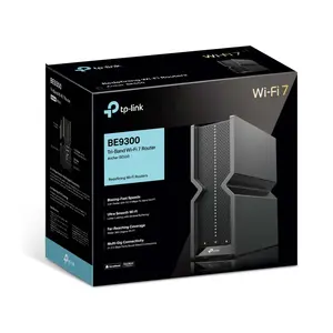 TP-Link Archer BE550 BE9300 Tri-Band Wi-Fi 7 Router | Wi-Fi 7, Multi-Link Operation, Full 2.5G Ports