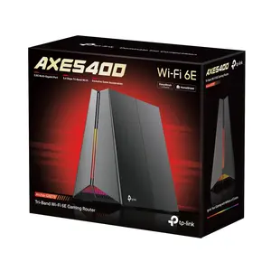 TP-Link Archer GXE75 AXE5400 Tri-Band Wi-Fi 6E Gaming Router | Dedicated Game Panel, 2.5G Multi-Gigabit Port