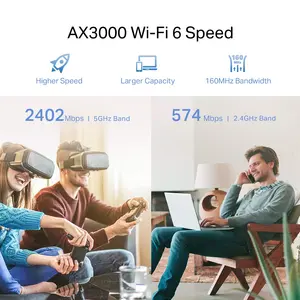 TP-Link RE705X AX3000 Mesh WiFi 6 Range Extender