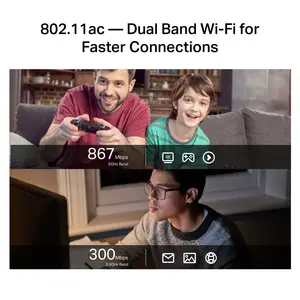 TP-Link Archer T4E AC1200 Wireless Wi-Fi Bluetooth PCIe Adapter, Dual Band 1200 Mbps, Bluetooth 5.0, Dual Antennas
