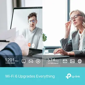 TP-Link Archer TX20U AX1800 Dual Band Wi-Fi 6 Wireless USB Adapter | 1201 Mbps (5 GHz) + 574 Mbps (2.4 Ghz), SuperSpeed USB 3.0