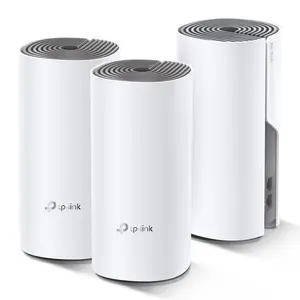 TP-Link Deco E4 AC1200 Whole Home Mesh Wi-Fi System (3-pack) | Up to 100 devices, 2-in-1 Router and Access Point Modes, MU-MIMO