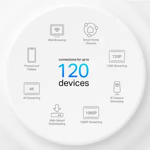 TP-Link Deco X10 AX1500 Whole Home Mesh Wi-Fi 6 System (3-Pack) | Wi-Fi 6 Speeds up to 1,500 Mbps, OFDMA and MU-MIMO Technology