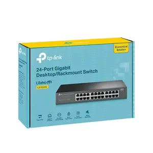 TP-Link LS1024G 24-Port Gigabit Desktop / Rackmount Switch | Fanless, Energy-Efficient Design