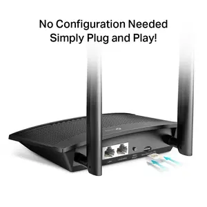 TP-Link MR100 300 Mbps Wireless N 4G LTE Router, with Micro SIM Card Slot, Wifi N300
