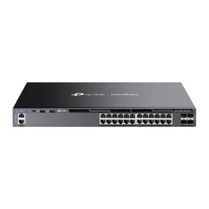 TP-Link Omada SG6428X Omada 24-Port Gigabit Stackable L3 Managed Switch with 4 10G Slots